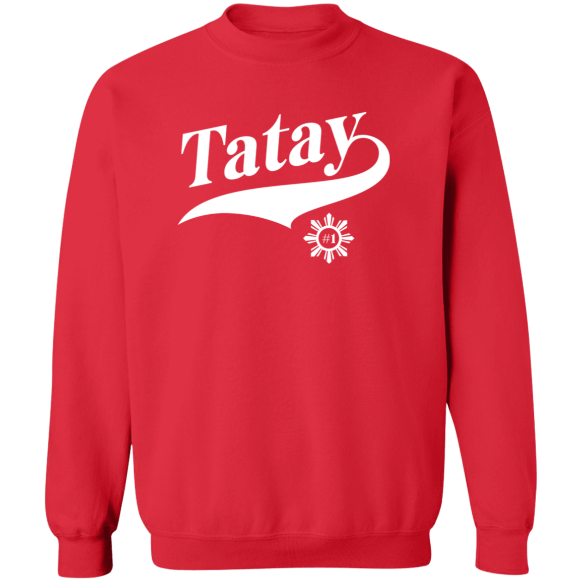 Number One Tatay Unisex Crewneck Pullover Sweatshirt