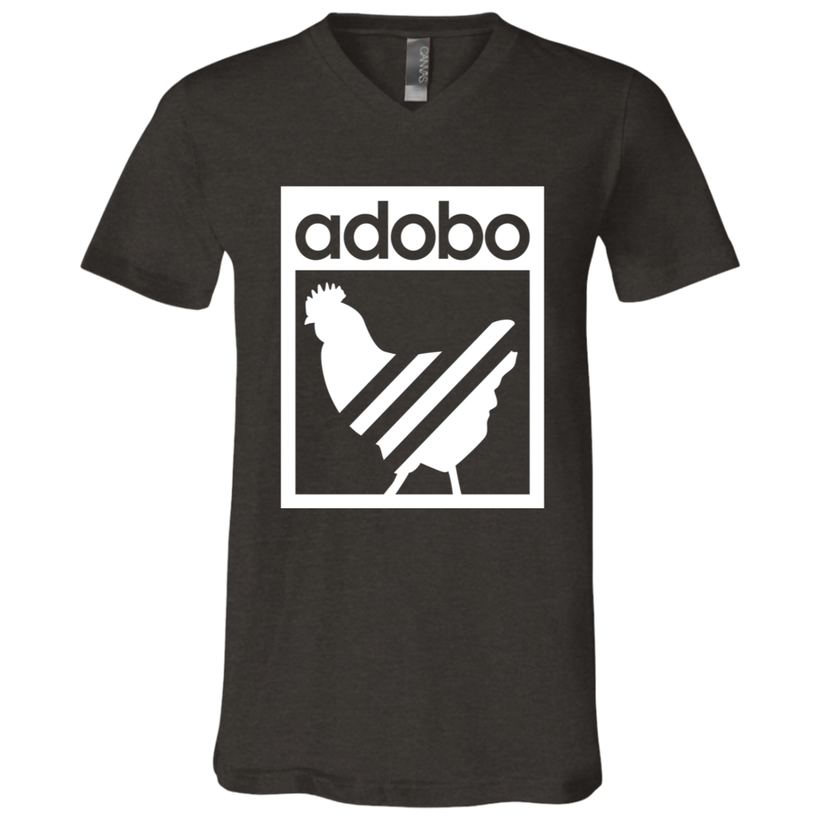 Chicken Adobo Unisex Jersey V-Neck T-Shirt