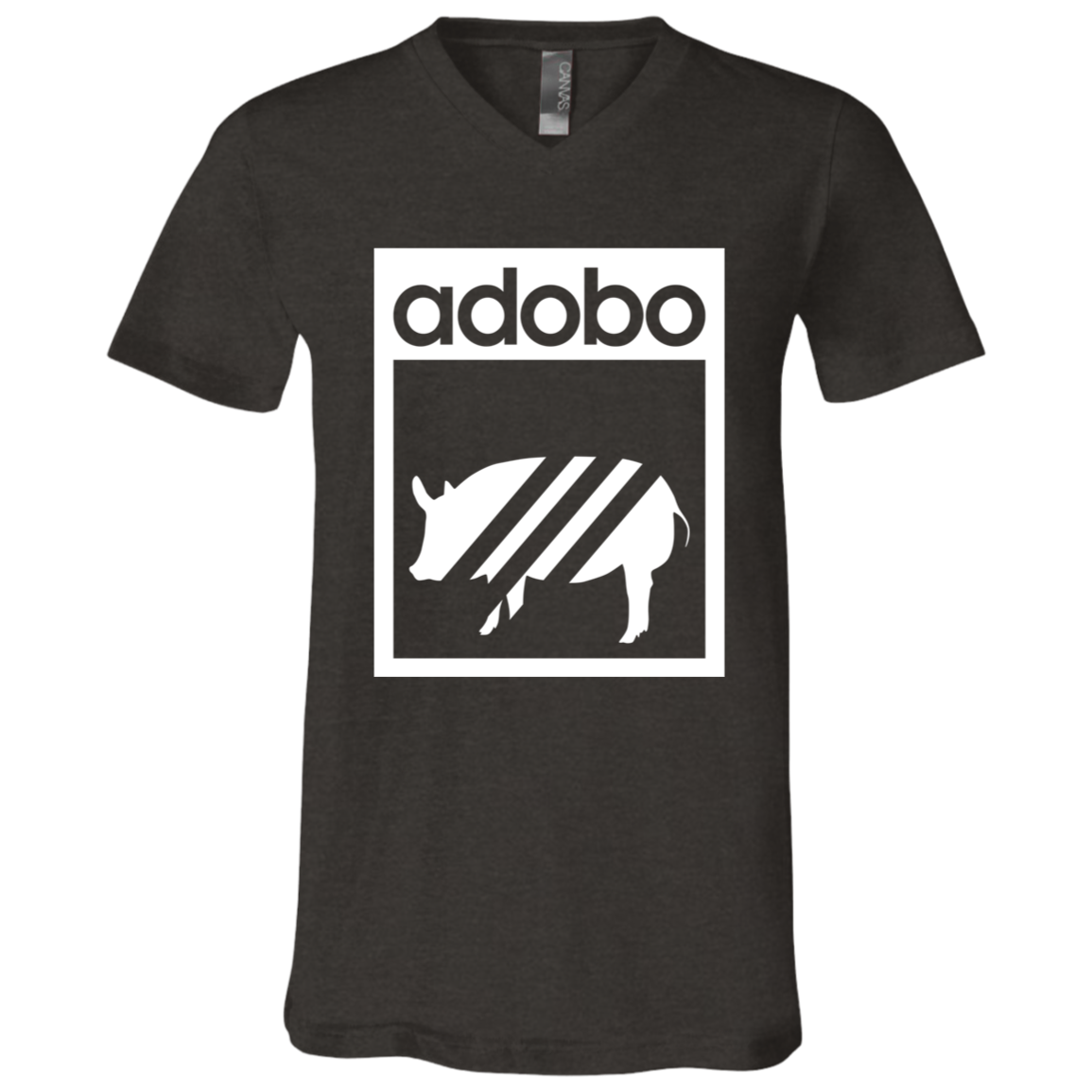 Pork Adobo Unisex Jersey V-Neck T-Shirt