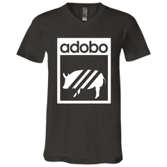 Pork Adobo Unisex Jersey V-Neck T-Shirt