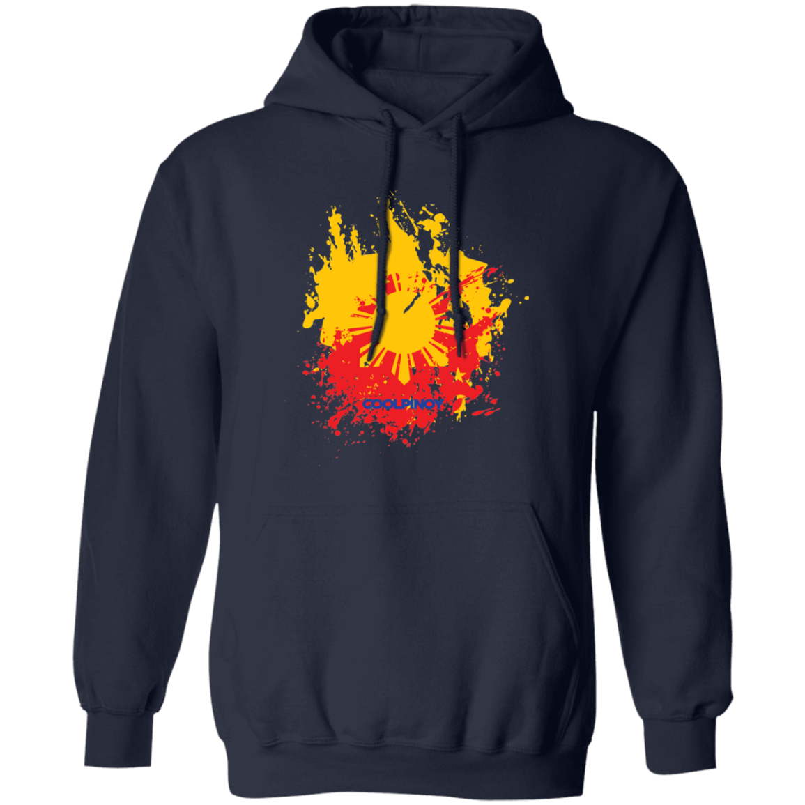 Sun and Stars Splashed Unisex Pullover Hoodie