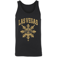 Las Vegas with Sun and Stars Unisex Cotton Tank Top