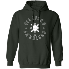 Filipino American White Sun Unisex Pullover Hoodie