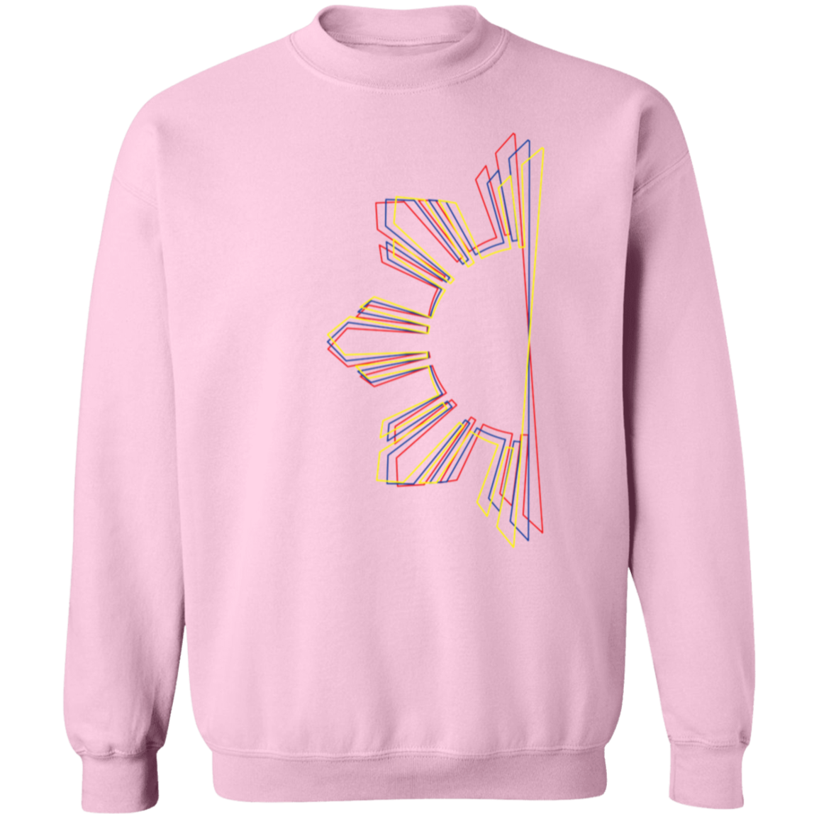 Sun and Stars 3D Unisex Crewneck Pullover Sweatshirt