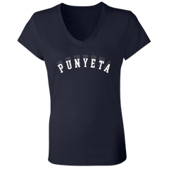 Punyeta Ladies Jersey V-Neck T-Shirt