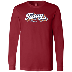 Tatay I Love U Mens Jersey Long Sleeve T-Shirt