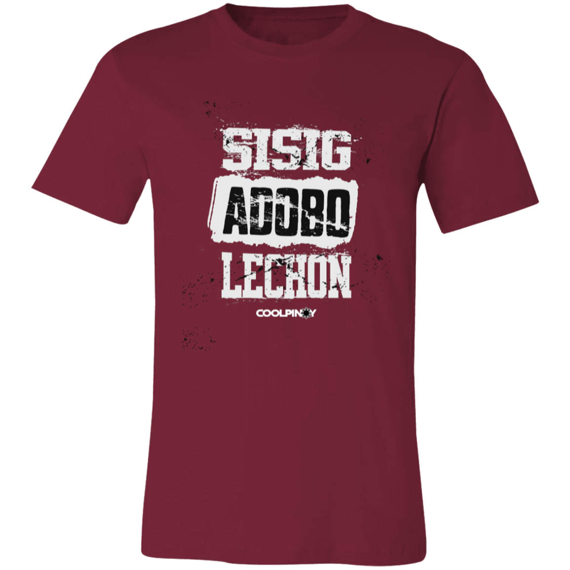 Sisig Adobo Lechon Unisex Jersey T-Shirt