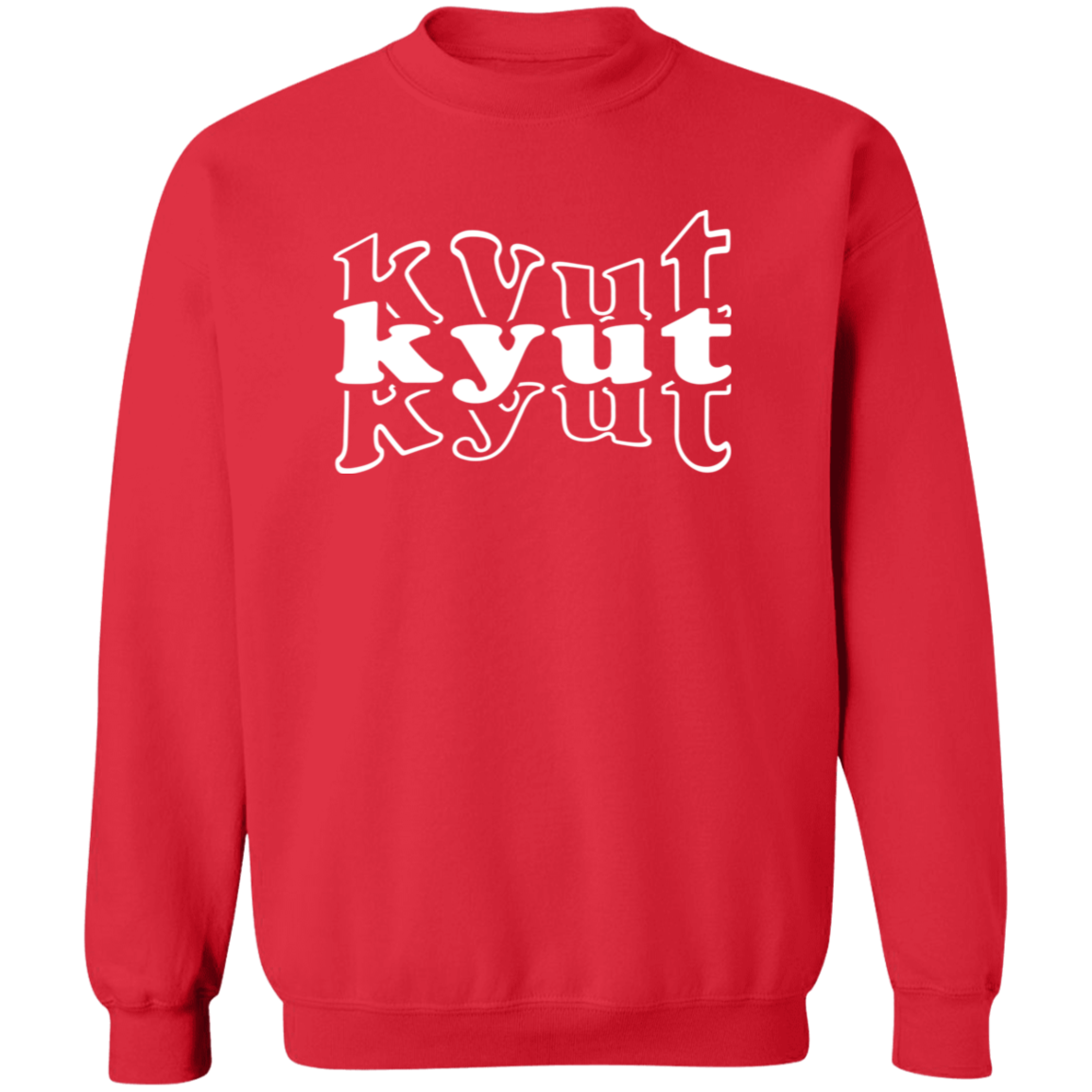 Kyut Unisex Crewneck Pullover Sweatshirt