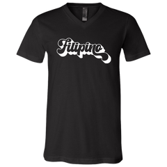 Filipino Chunky Unisex Jersey V-Neck T-Shirt