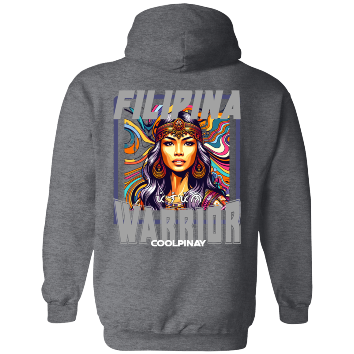 Filipina Warrior Beauty Unisex Pullover Hoodie