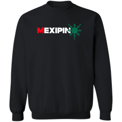 Mexipino with Sun Unisex Crewneck Pullover Sweatshirt