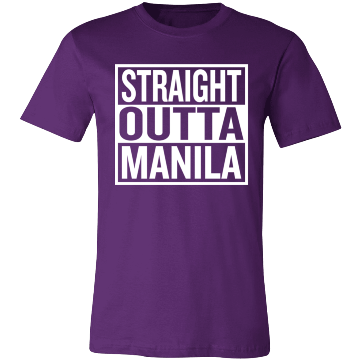 Straight Outta Manila Unisex Jersey T-Shirt