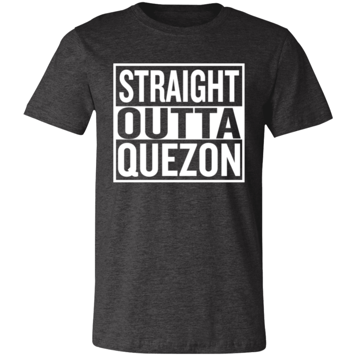 Straight Outta Quezon Unisex Jersey T-Shirt