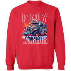 Filipino Warrior Jeepney Unisex Crewneck Pullover Sweatshirt