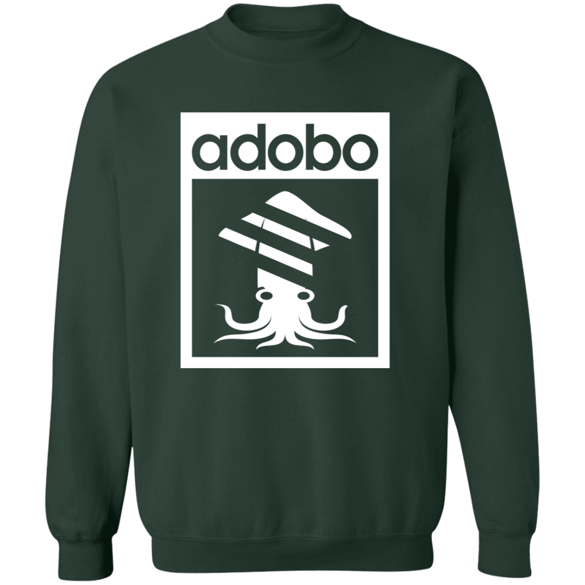 Squid Adobo Unisex Crewneck Pullover Sweatshirt