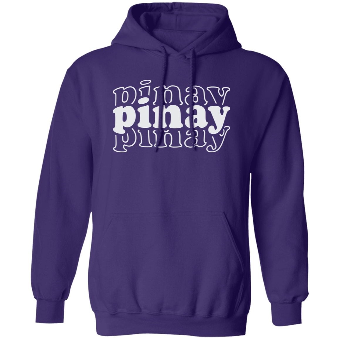 Pinay Triple Unisex Pullover Hoodie