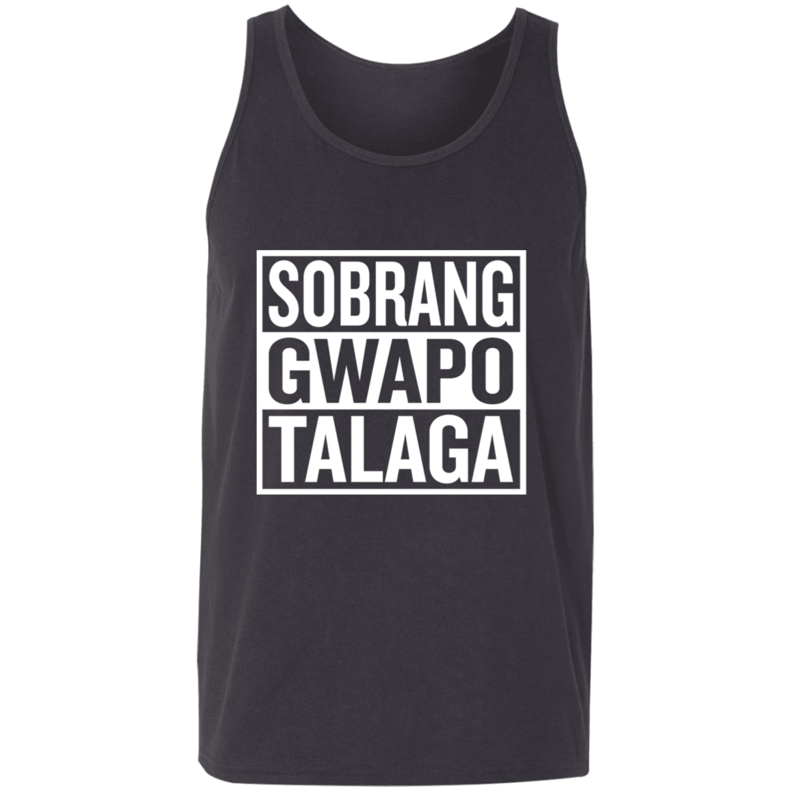 Sobrang Gwapo Talaga Unisex Cotton Tank Top