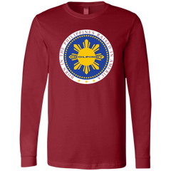 Born in the Philippines Unisex Jersey Long Sleeve T-Shirt