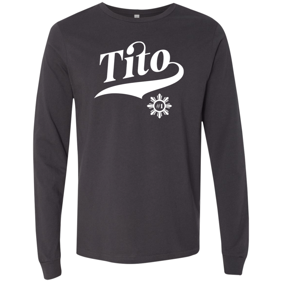 Number One Tito Mens Jersey Long Sleeve T-Shirt