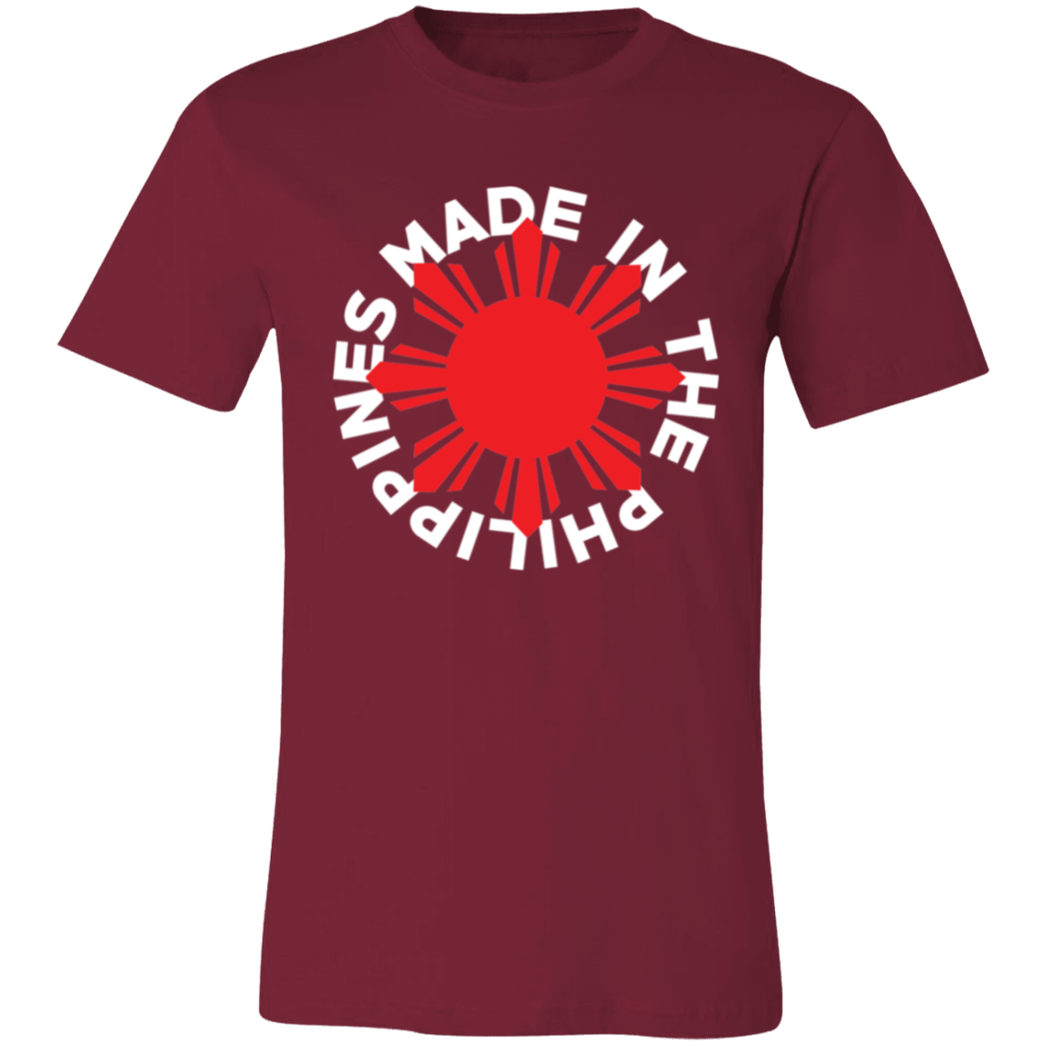 Made in the Philippines Red Sun Unisex Jersey T-Shirt