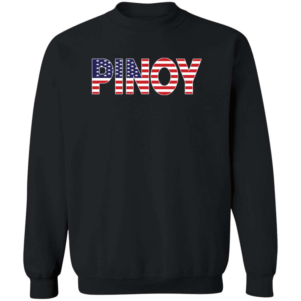 Pinoy American Unisex Crewneck Pullover Sweatshirt