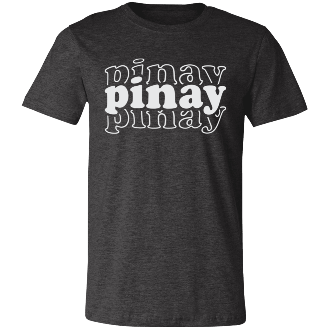 Pinay Triple Unisex Jersey T-Shirt