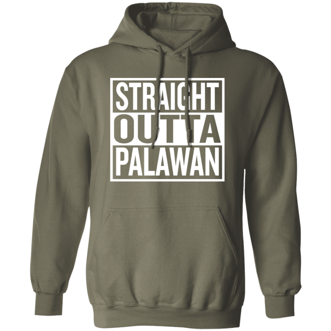 Straight Outta Palawan Unisex Pullover Hoodie