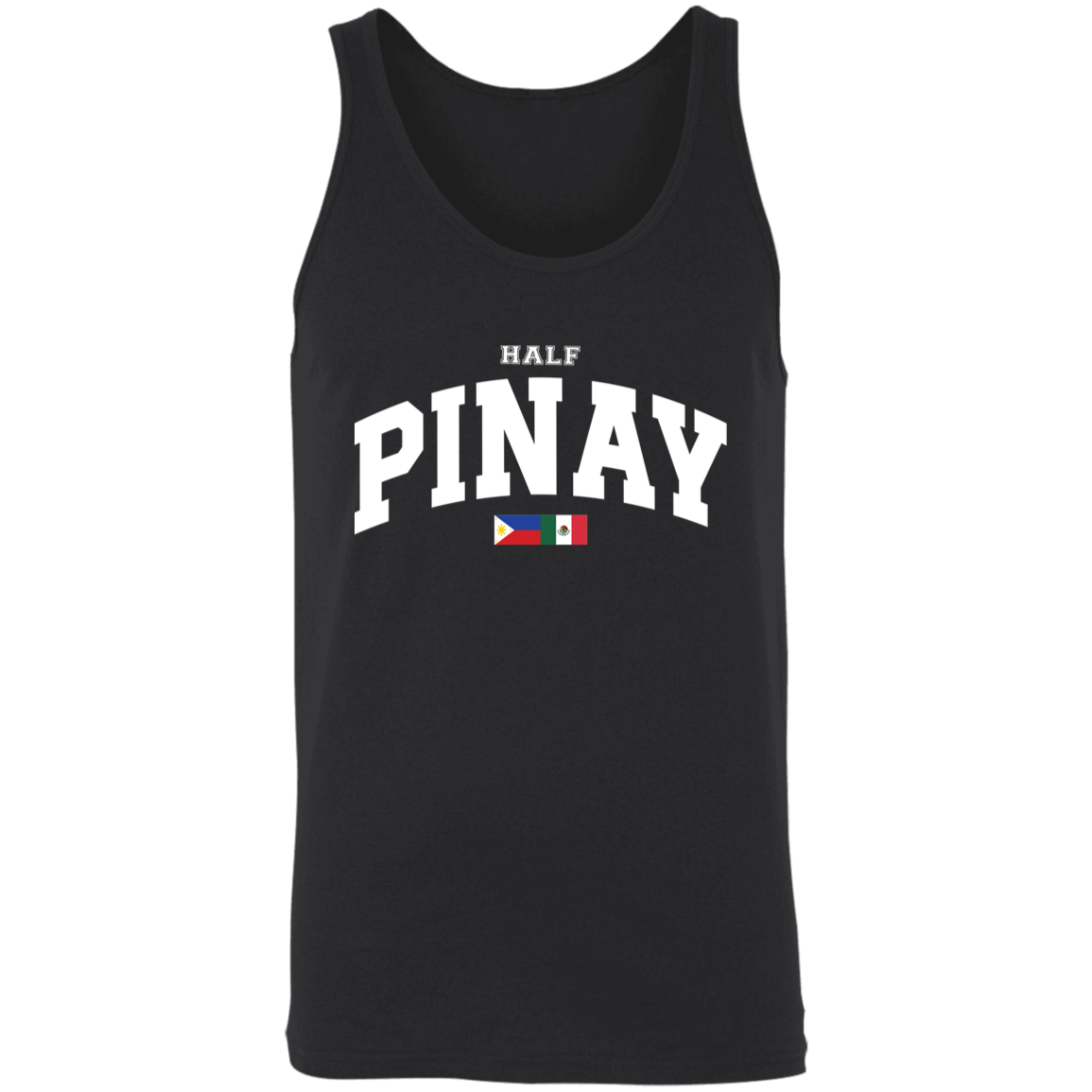 Half Pinay FILMEX Flag Unisex Cotton Tank Top