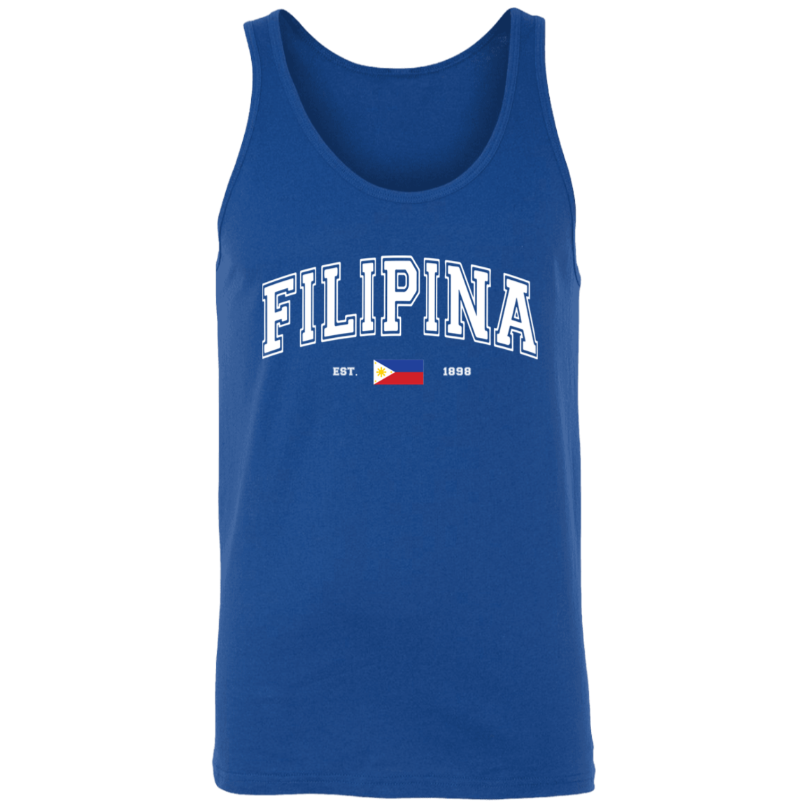 Filipina Est 1898 Unisex Cotton Tank Top