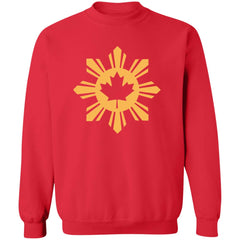 Filipino Canadian Unisex Crewneck Pullover Sweatshirt