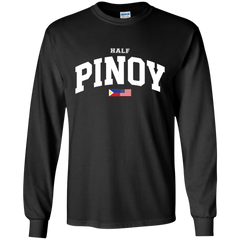 Half Pinoy FILAM Flag Youth Long Sleeve T-Shirt