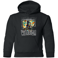 Filipino Warrior Distressed Youth Pullover Hoodie