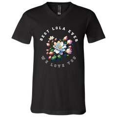 Best Lola Ever Unisex Jersey V-Neck T-Shirt