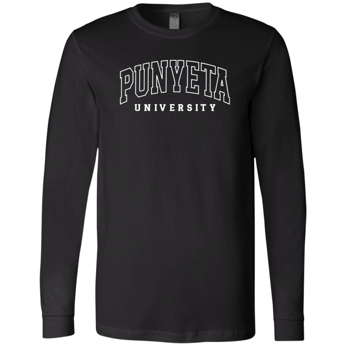 Punyeta University Unisex Jersey Long Sleeve T-Shirt