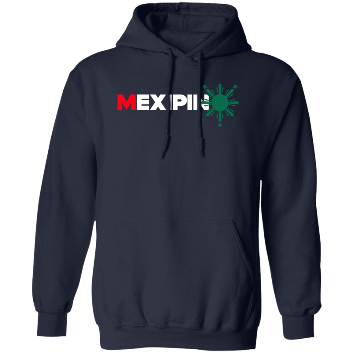 Mexipino with Sun Unisex Pullover Hoodie