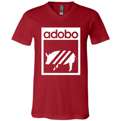 Pork Adobo Unisex Jersey V-Neck T-Shirt