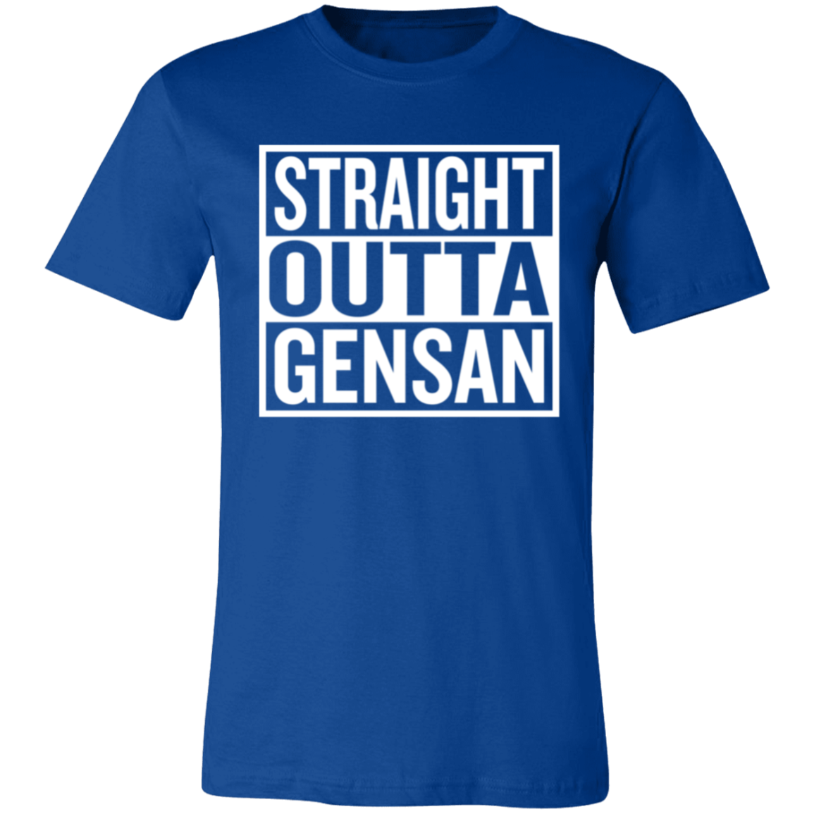 Straight Outta Gensan Unisex Jersey T-Shirt