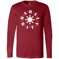 Mahal Kita In Circle Sun Unisex Jersey Long Sleeve T-Shirt