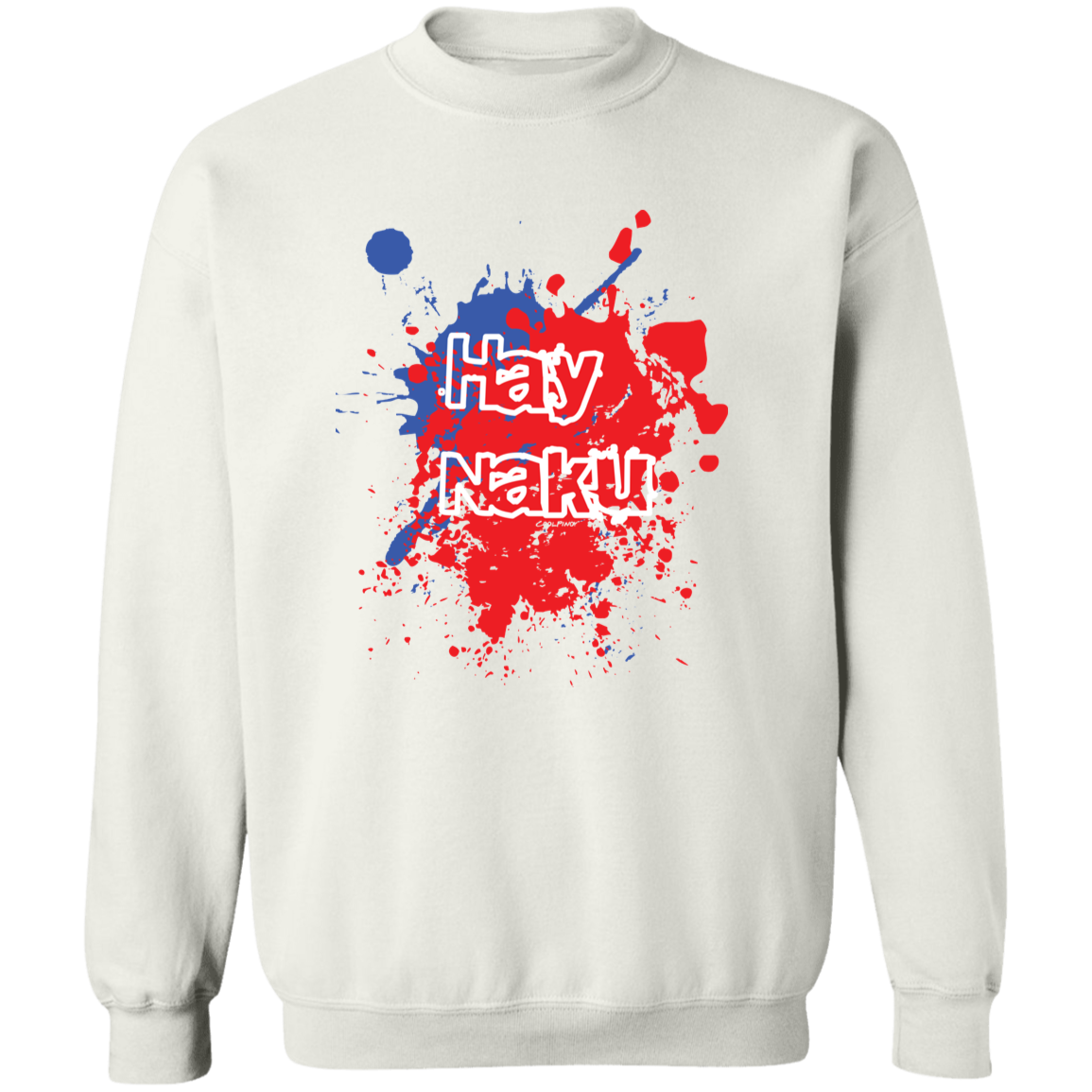 Hay Naku Splatter Unisex Crewneck Pullover Sweatshirt