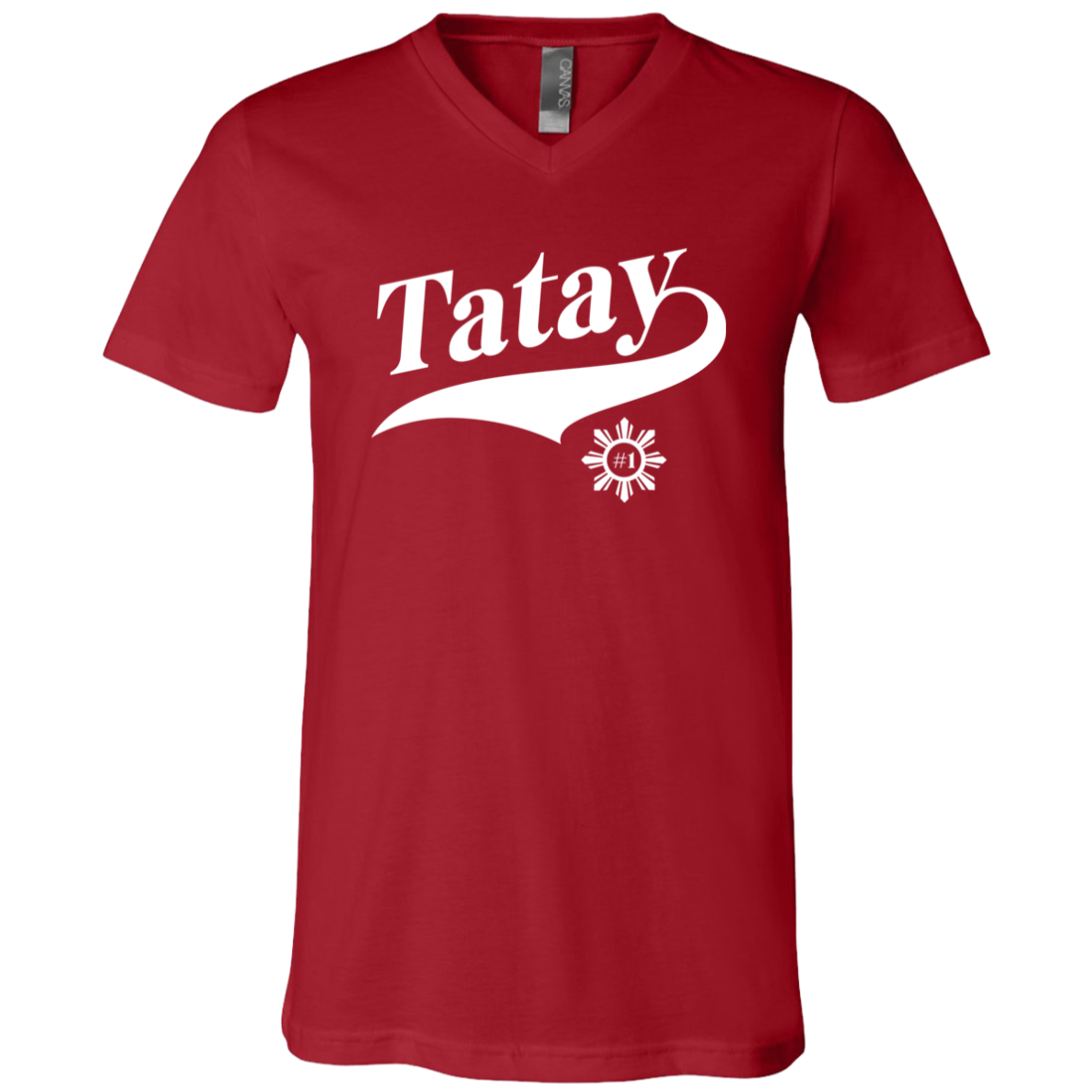 Number One Tatay Unisex Jersey V-Neck T-Shirt