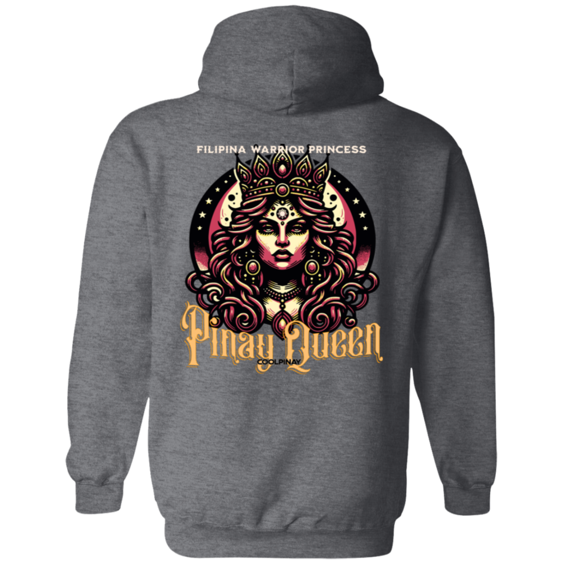 Pinay Queen Unisex Pullover Hoodie