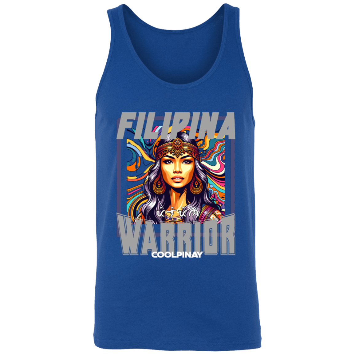 Filipina Warrior Beauty Unisex Cotton Tank Top