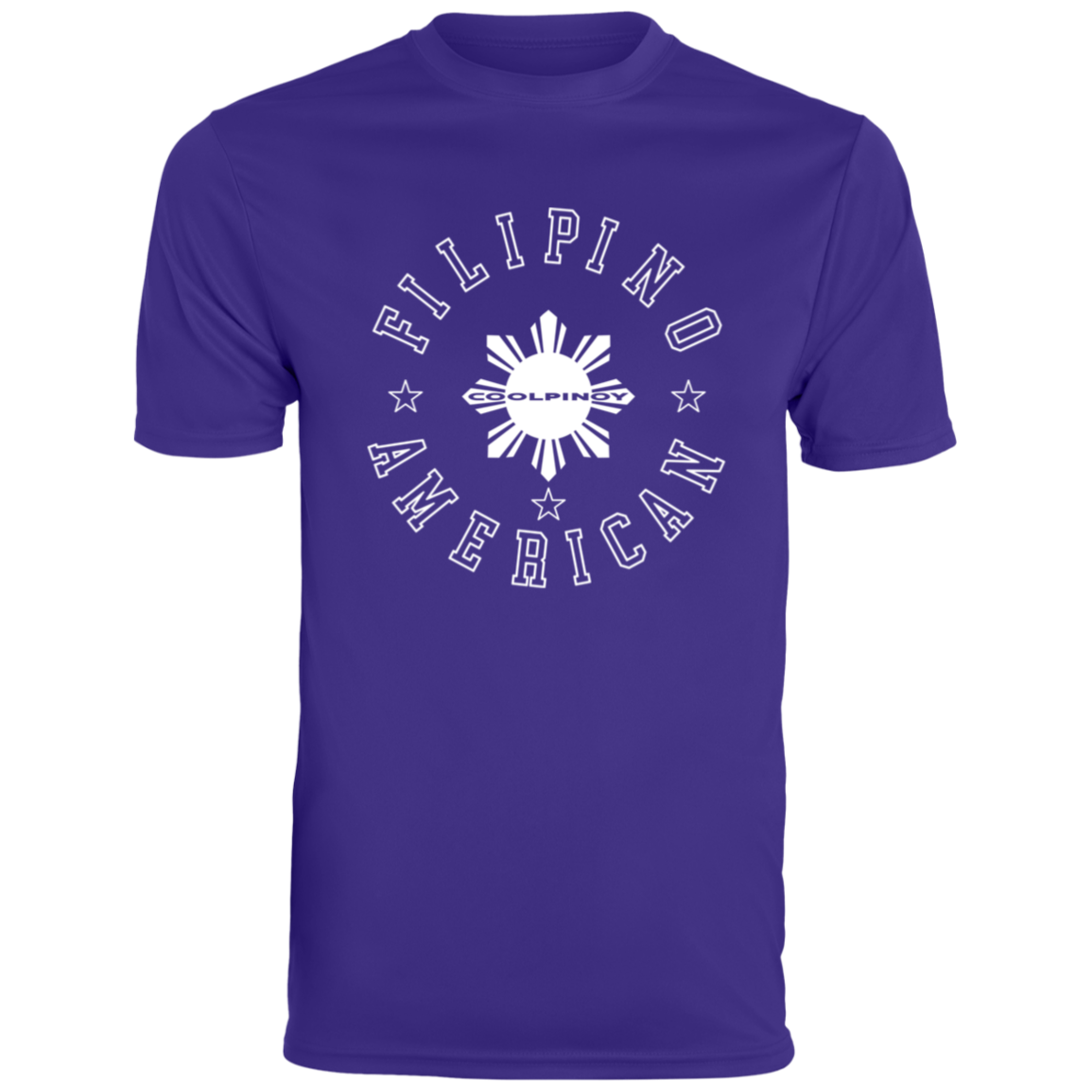 Filipino American White Sun Moisture-Absorbing Shirt