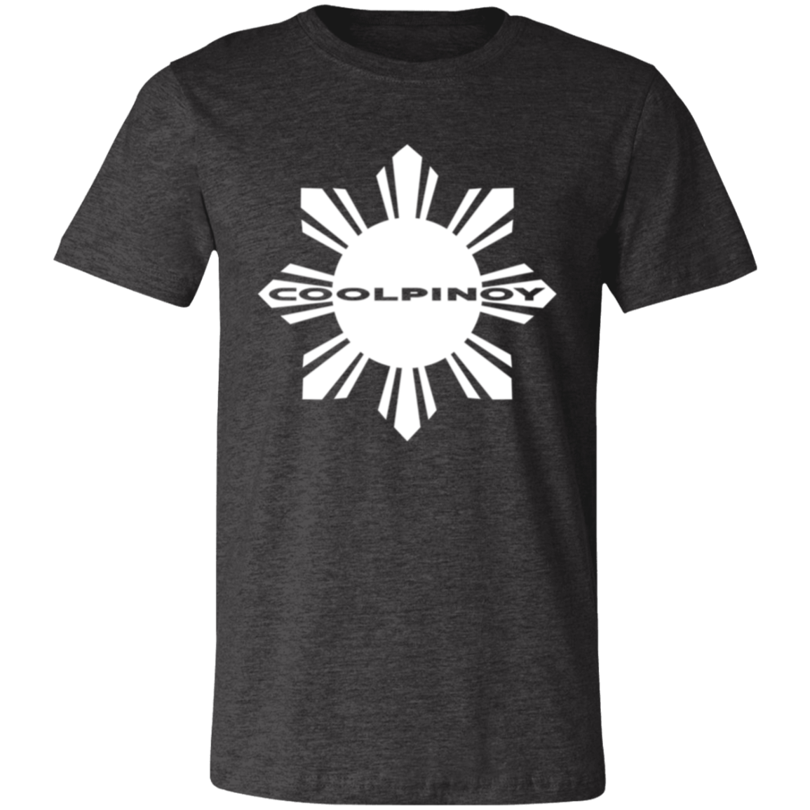CoolPinoy Mid White Unisex Jersey T-Shirt