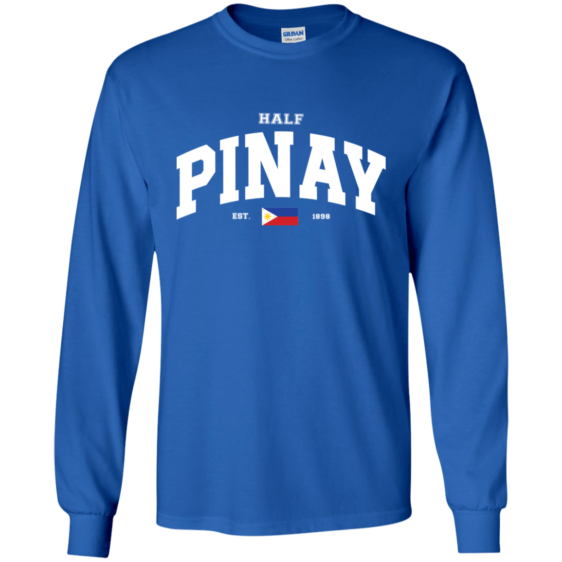 Half Pinay Youth Long Sleeve T-Shirt