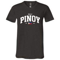 Half Pinoy Unisex Jersey V-Neck T-Shirt