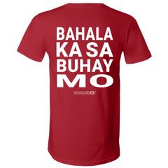 Bahala Ka Sa Buhay Mo Unisex Jersey V-Neck T-Shirt