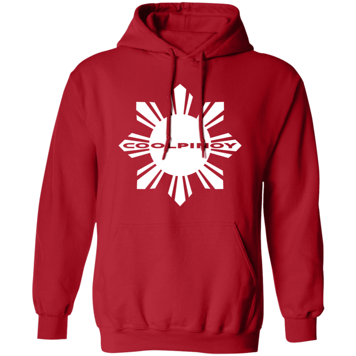 CoolPinoy Mid White Unisex Pullover Hoodie