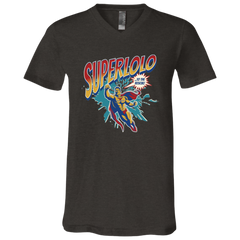 Super Lolo To The Rescue Unisex Jersey V-Neck T-Shirt