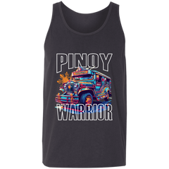 Filipino Warrior Jeepney Unisex Cotton Tank Top